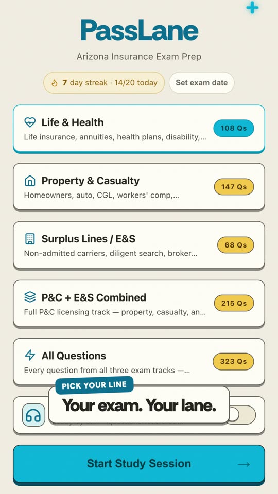 Health, Life, P&C, and Surplus Lines — all under one price.